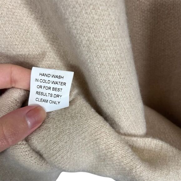 Baltic Born IL Ellison Lapel Cardigan Open Front Knit Waterfall Sweater S/M - Picture 9 of 9